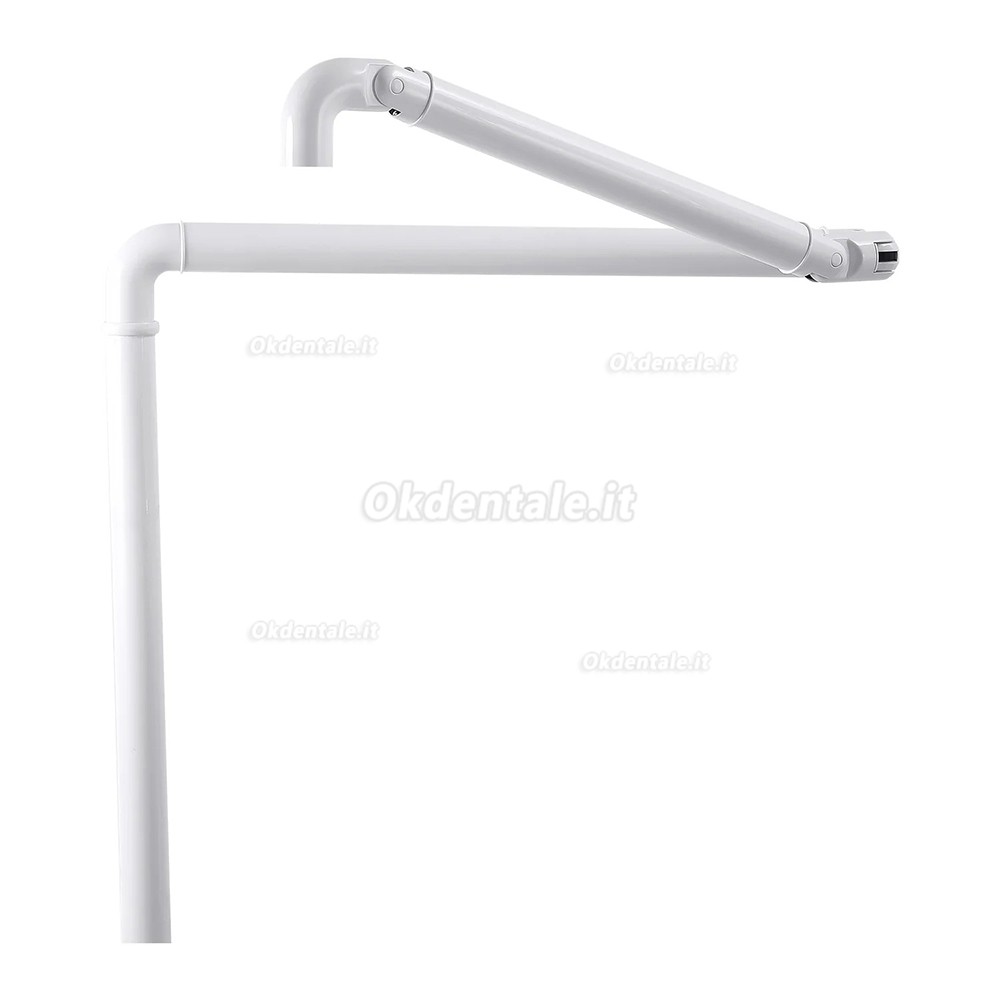 Portastrumenti per unit&agrave; dentali con fori per lampada dentale + compressore d'aria + ablatore ultrasuoni + lampada polimerizzatrice